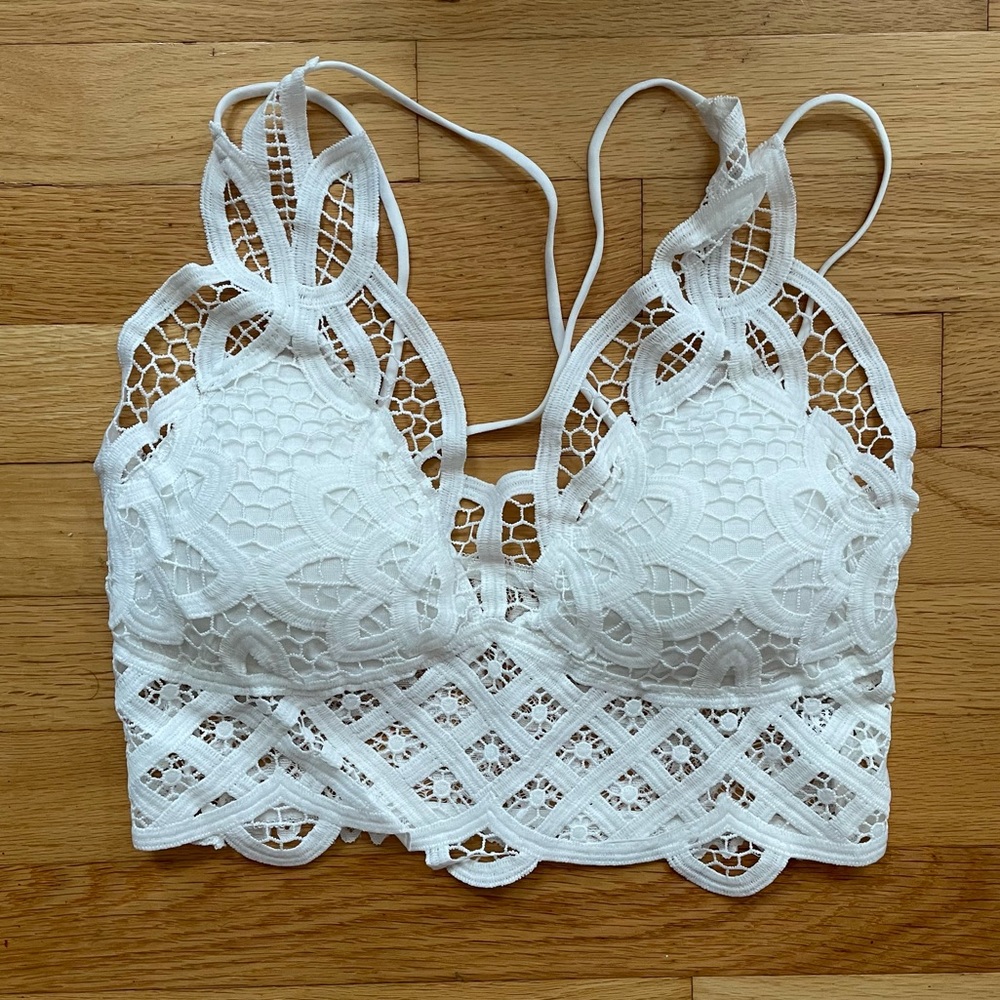White Lace Bralette
